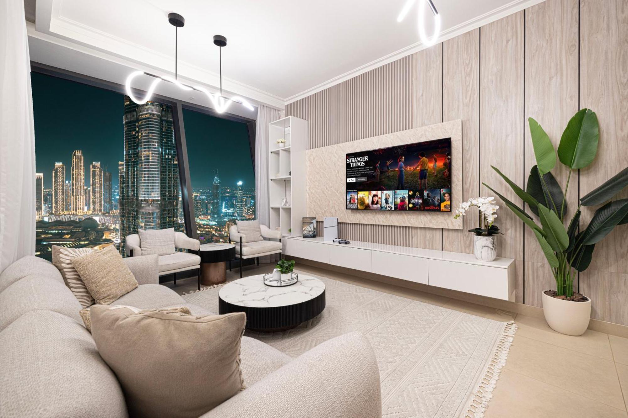 Brand-new 4br Luxury With Burj Khalifa View And Direct Mall Access - Ps5 Included Dubai
